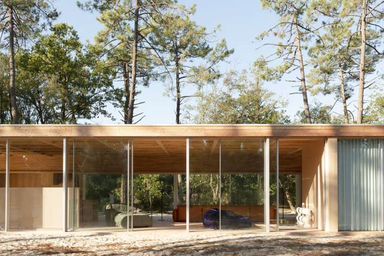 Nicolas Dahan, Wooden Villa, Nicolas Dahan wooden villa,  villa en bois, photographie : © Vincent Leroux