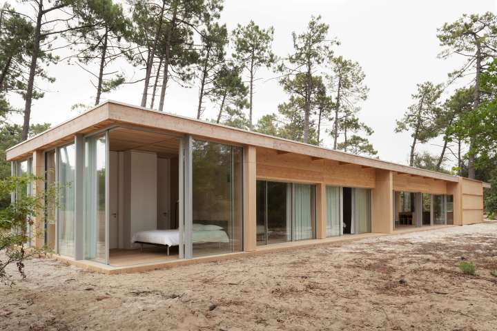 Nicolas Dahan, Wooden Villa, Nicolas Dahan wooden villa,  villa en bois, photographie : © Vincent Leroux