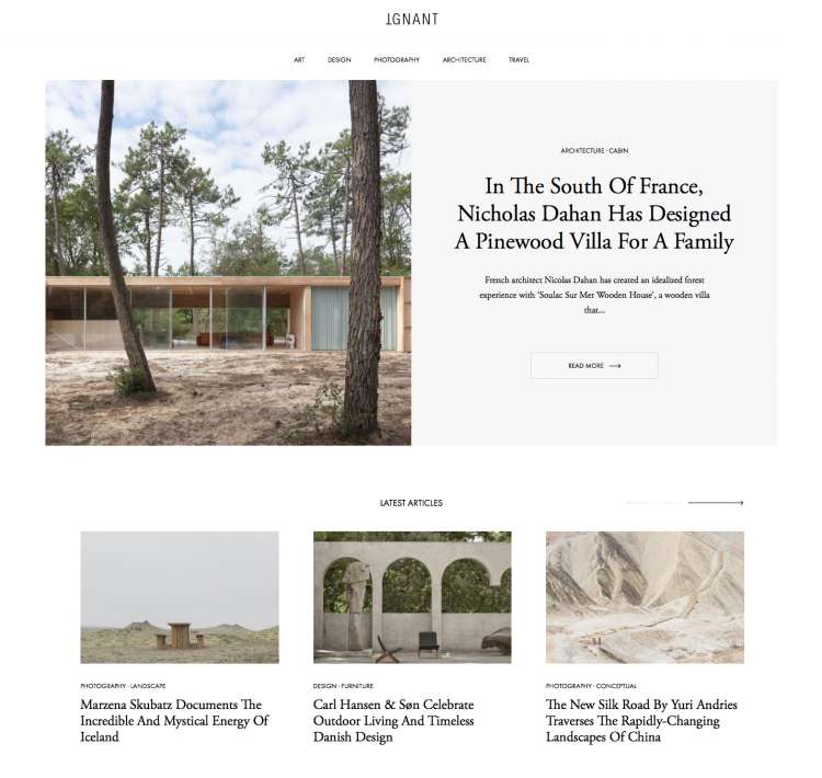 Nicolas Dahan, Press and Awards, Ignant
