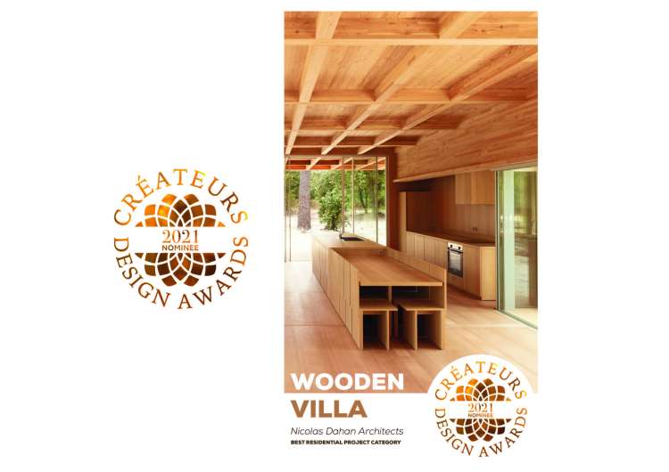 Nicolas Dahan, Press and Awards, Créateurs Design Awards: Nominee and Finalist Best Residential Project Category 2021