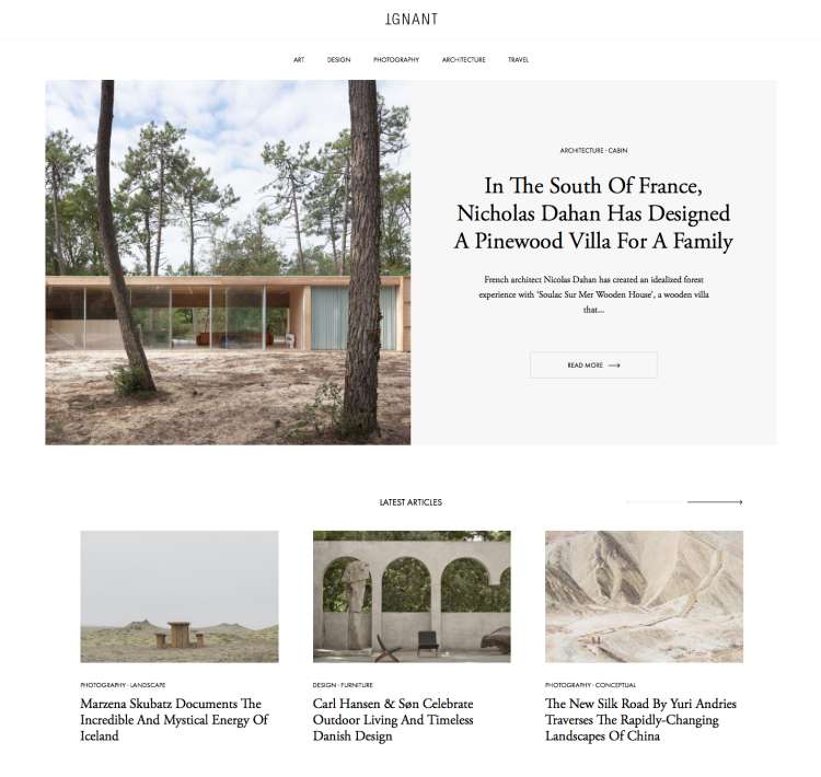 Nicolas Dahan, Press and Awards, Ignant