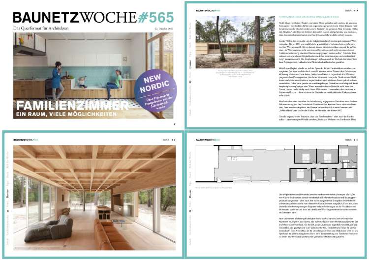 Nicolas Dahan, Press and Awards, Baunetz Woche Oktober 2020