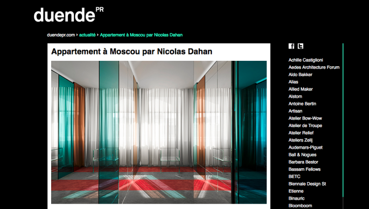 Nicolas Dahan, Press and Awards, Duendepr.com