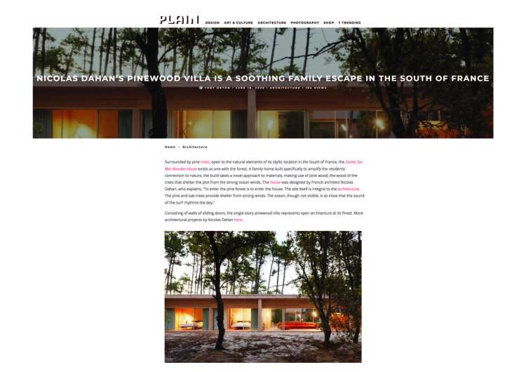 Nicolas Dahan, Press and Awards, Plain Magazine, photographie : © vincent leroux