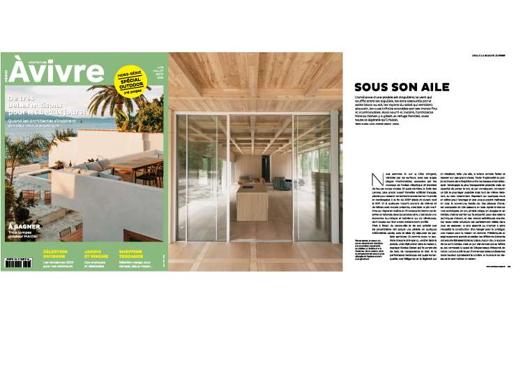 Nicolas Dahan, Press and Awards, A Vivre Magazine n°47 2020