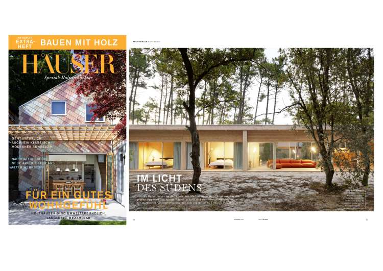 Nicolas Dahan, Press and Awards, HAUSER spezial- Holzarchitektur